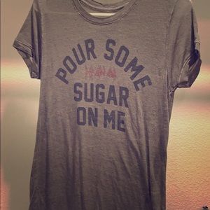 Def Leopard Pour Some Sugar On Me Tee